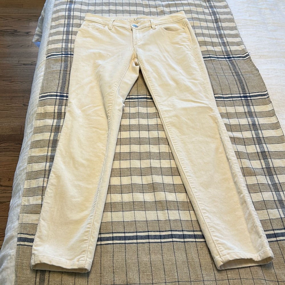 Loft Modern Skinny Cord Jeans